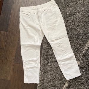 LC distressed capris
